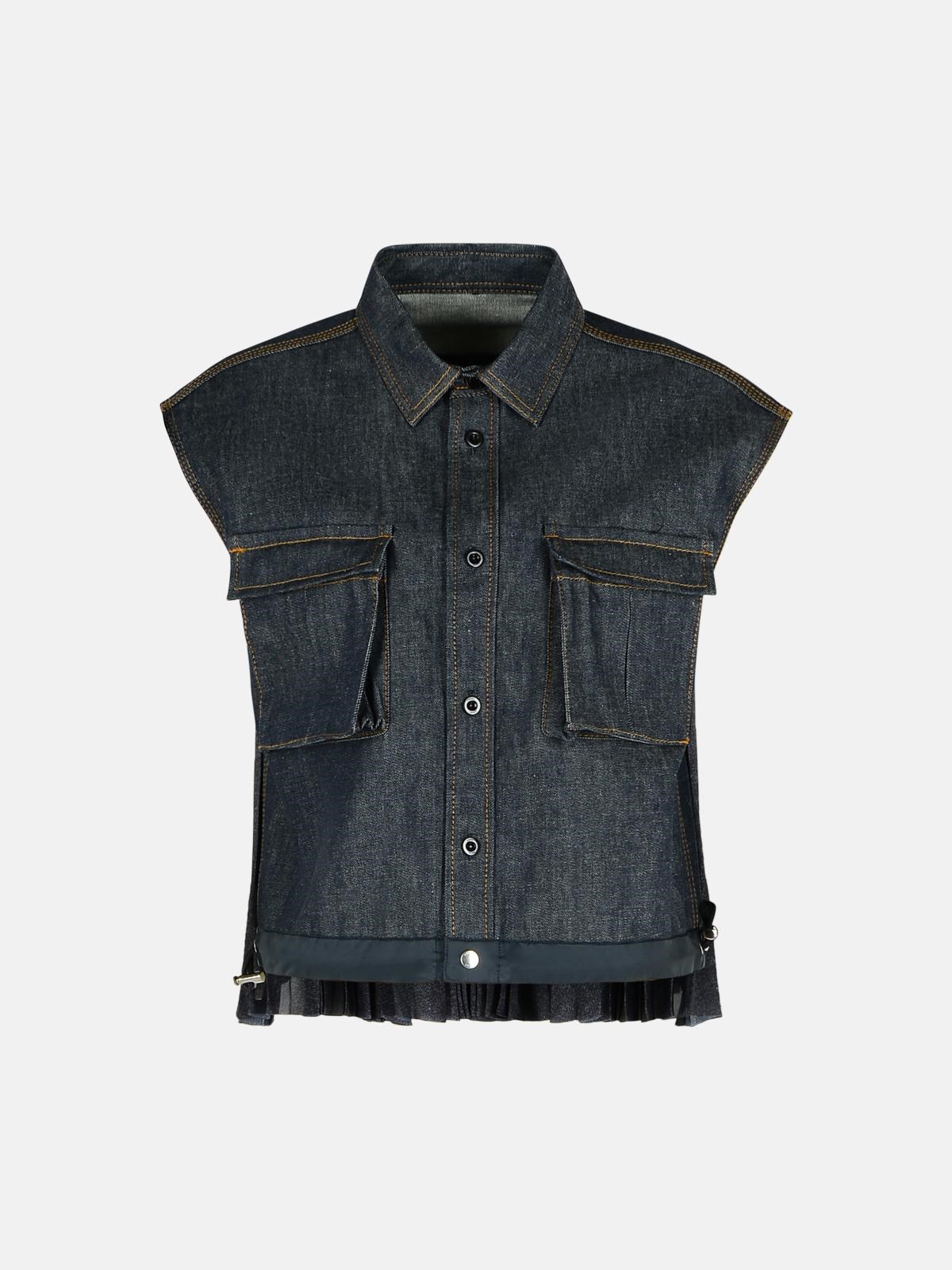 Sacai Blue Denim Shirt