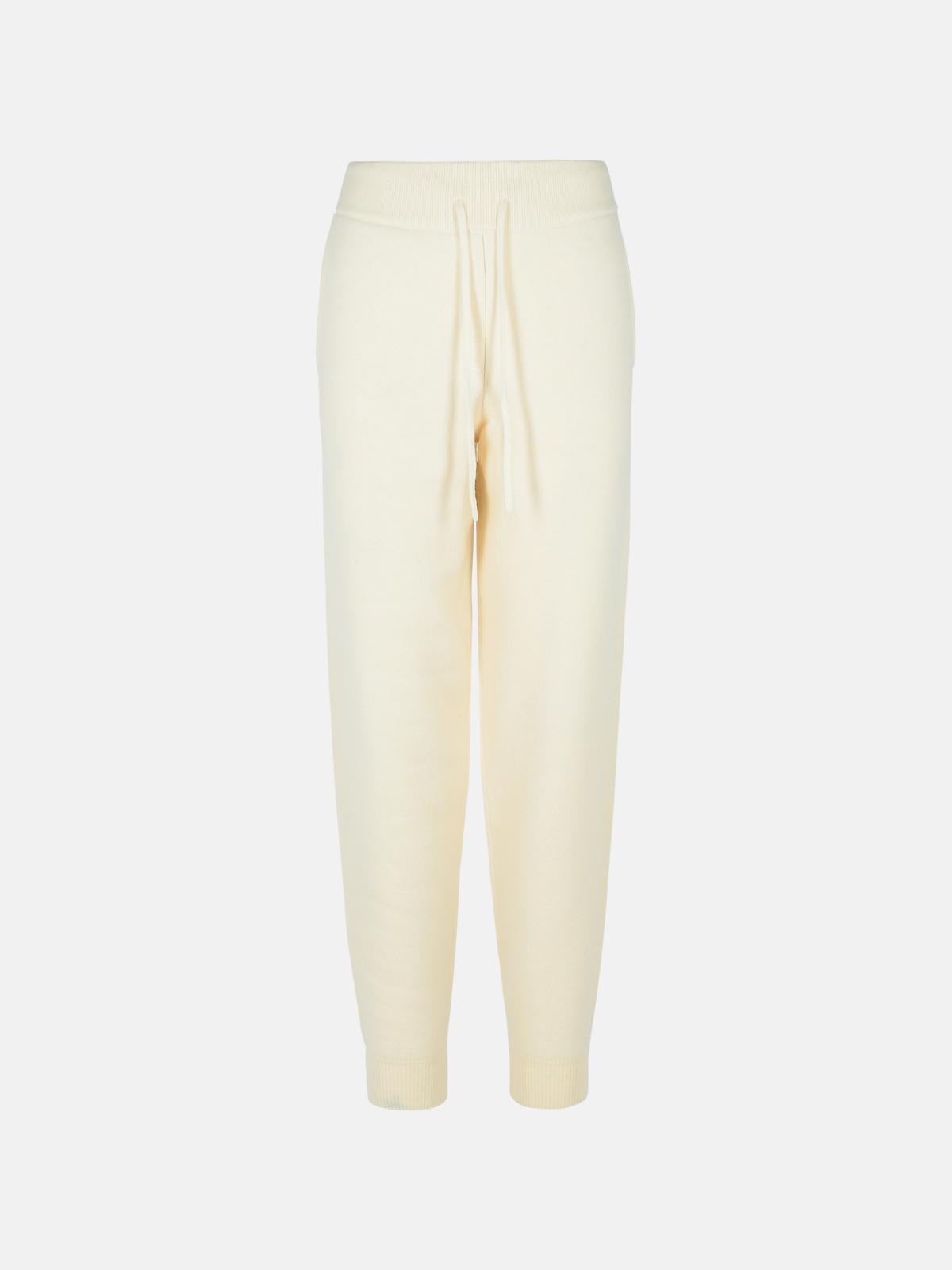 Loulou Studio 'hespero' Ivory Cashmere Trousers
