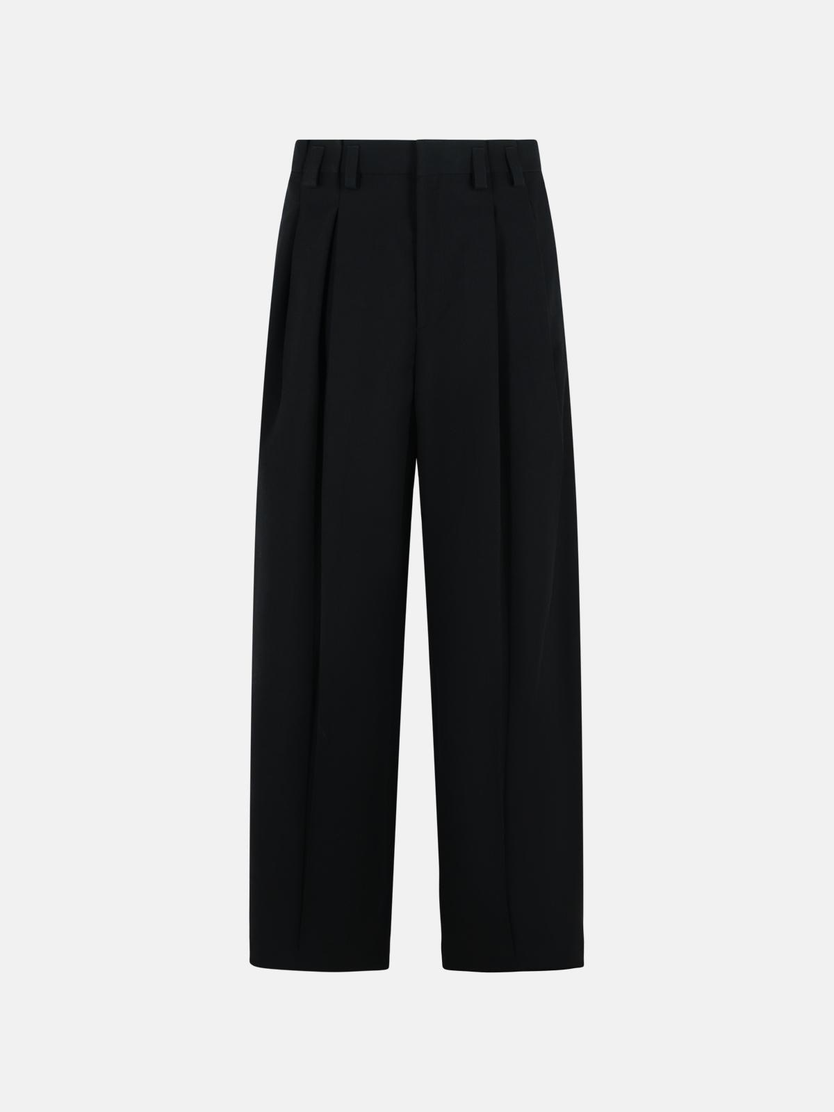 Jil Sander Black Wool Pants