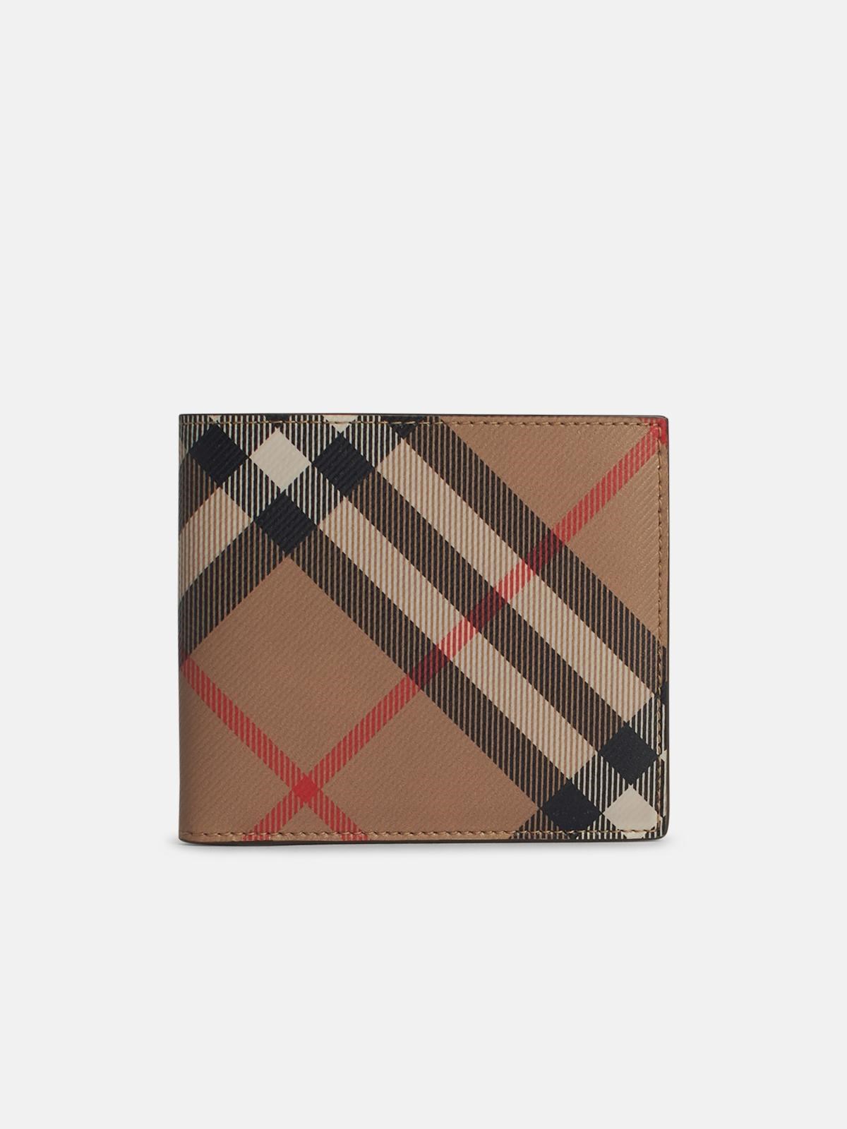 Burberry Beige Polyurethane Cardholder