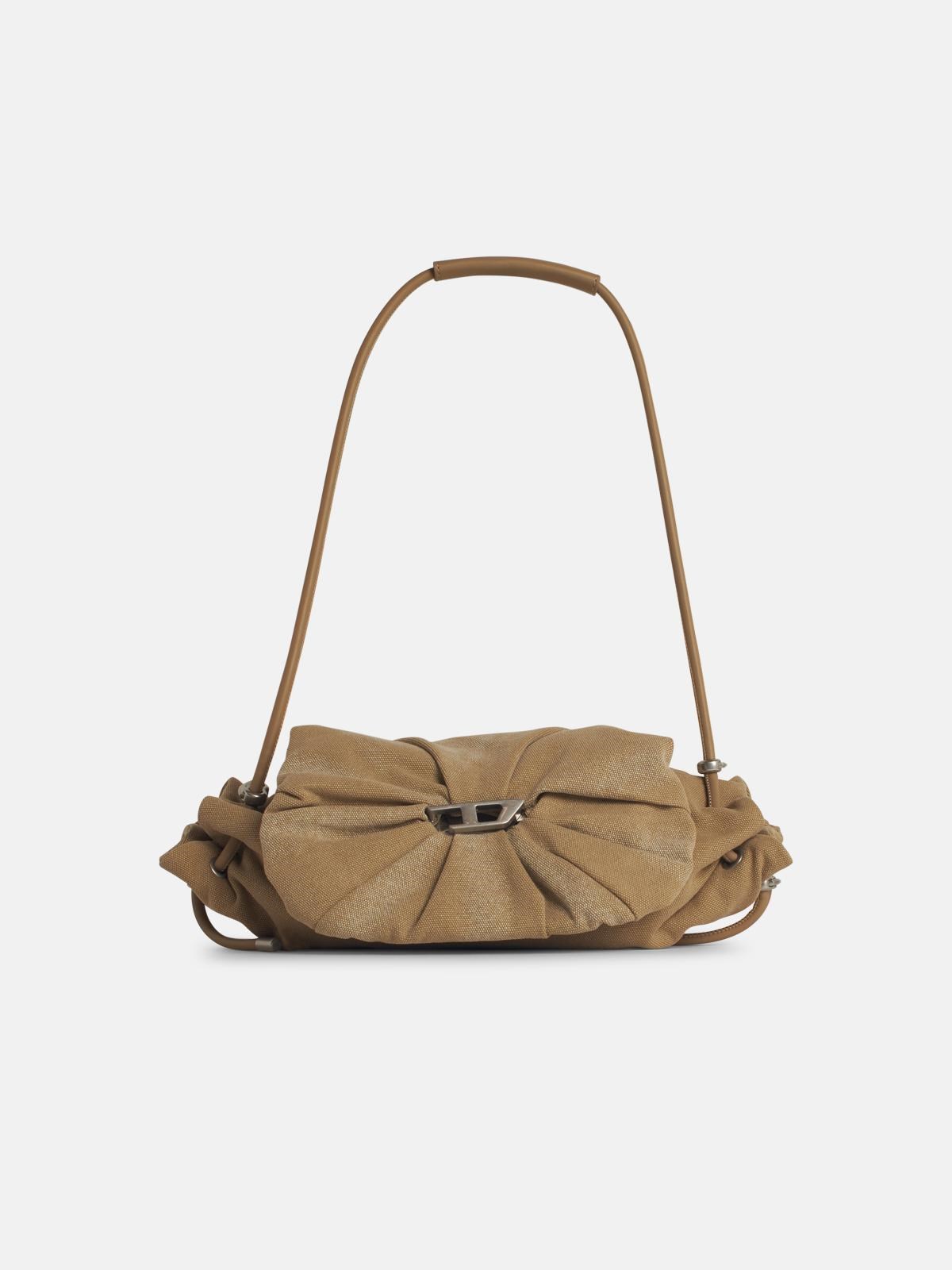 Diesel 'scrunch' Beige Cotton Bag
