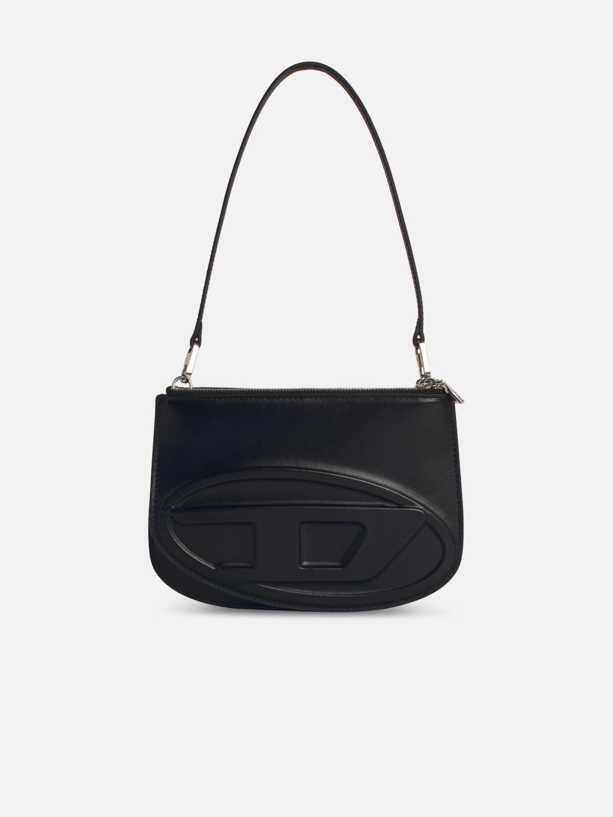 Diesel '1dr Twist' Black Leather Bag