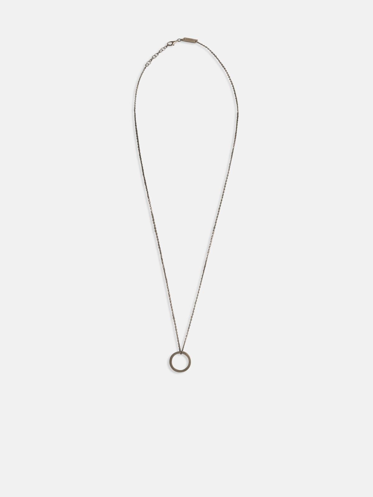Maison Margiela MAISON MARGIELA Silver Brass Necklace　MAISON MARGIELA シルバー ブラス ネックレス