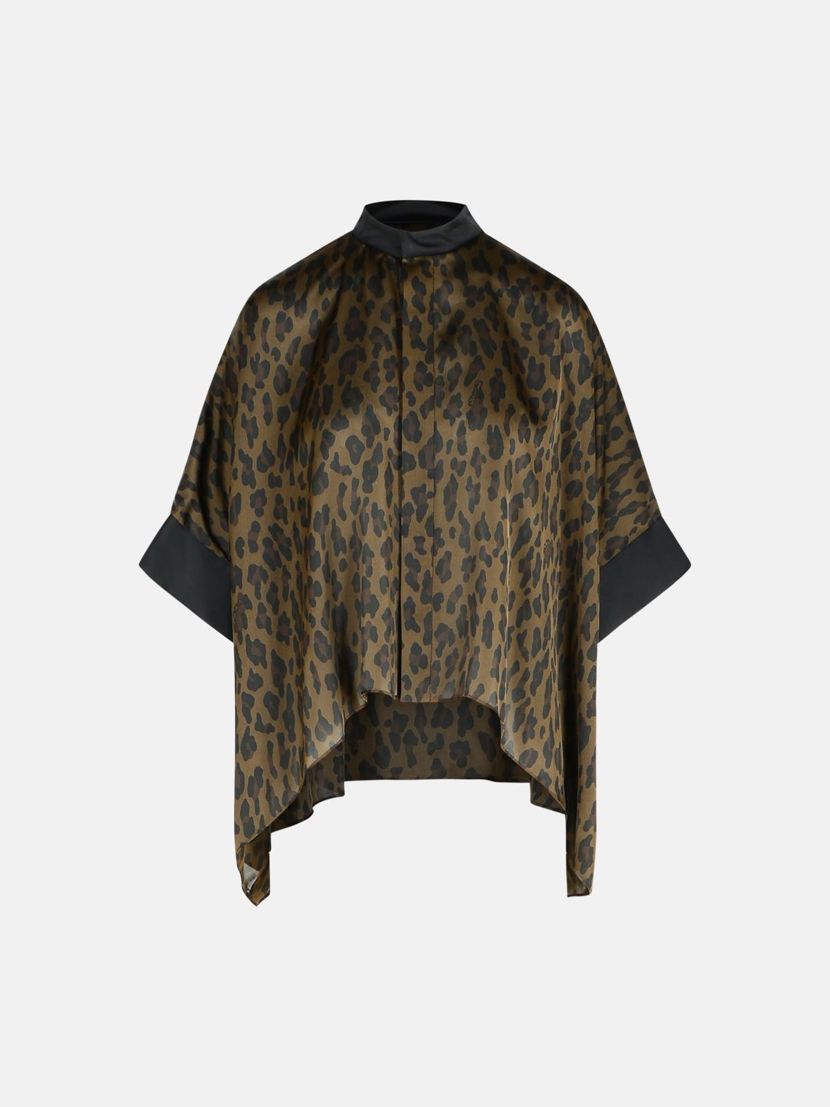 Sacai Brown Polyester Hood