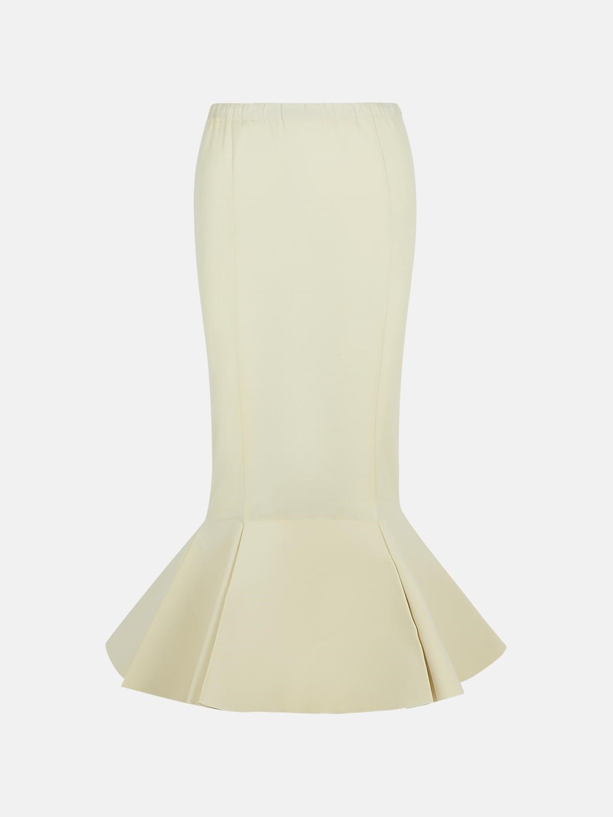Marni Beige Cotton Skirt