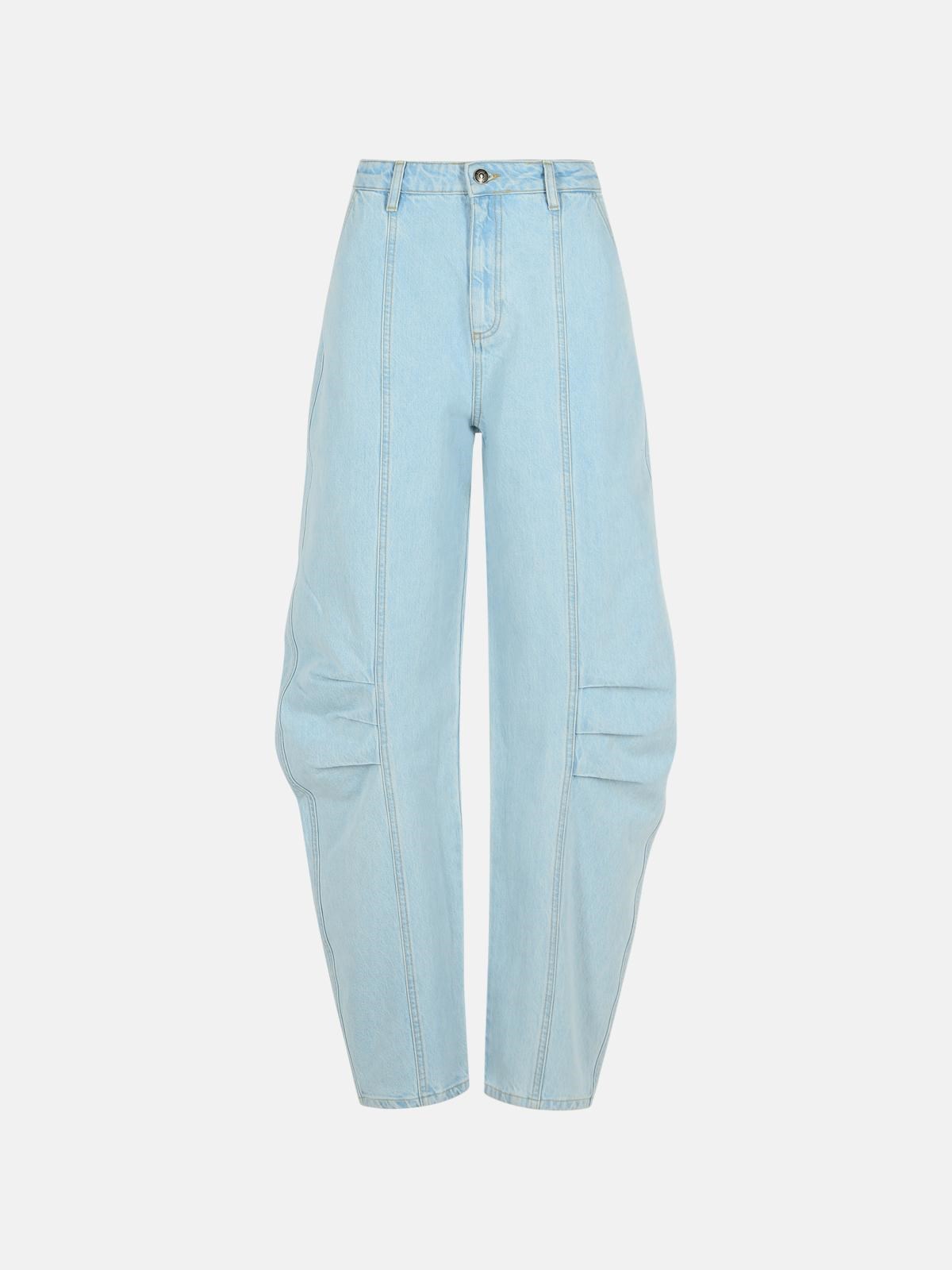 Rotate Birger Christensen 'cargo' Light Blue Denim Jeans