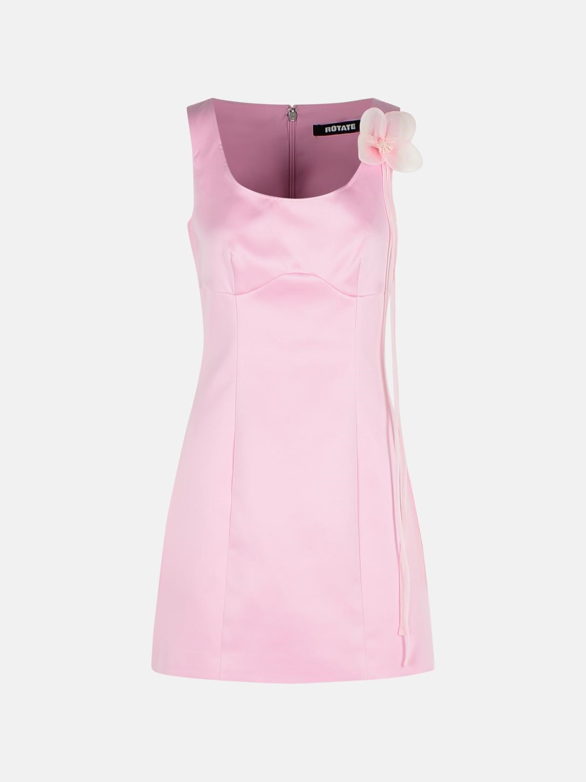 Rotate Birger Christensen Pink Polyester Dress In Pink