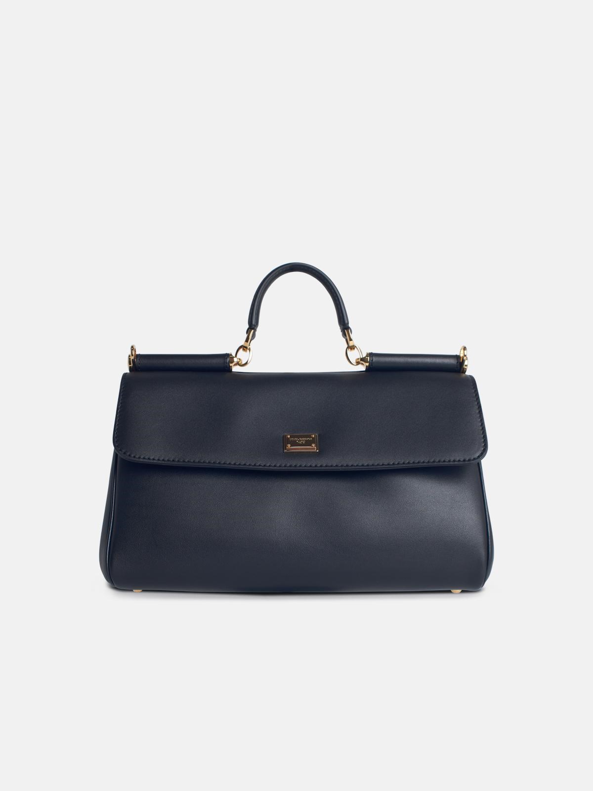 Dolce & Gabbana 'my Sicily' Plongé Calf Leather Handbag