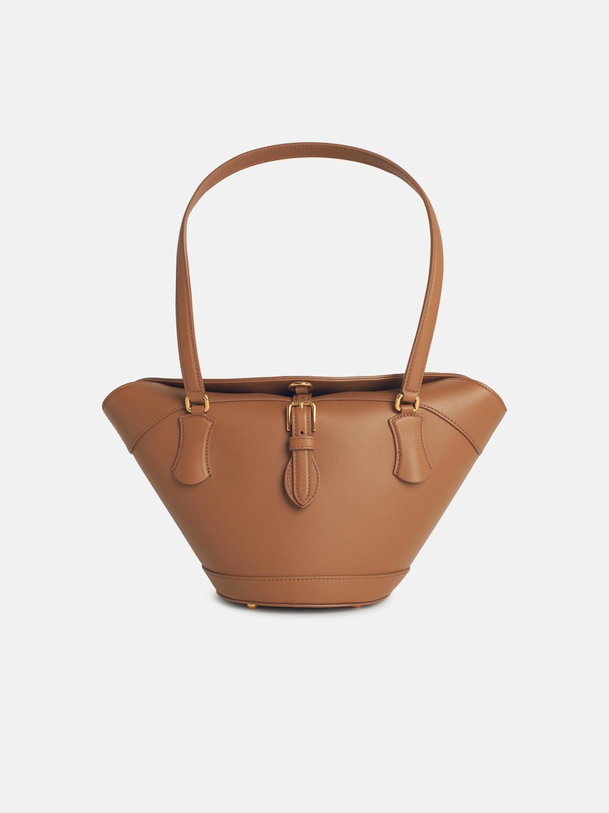 Dolce & Gabbana 'sunset' Brown Leather Bag