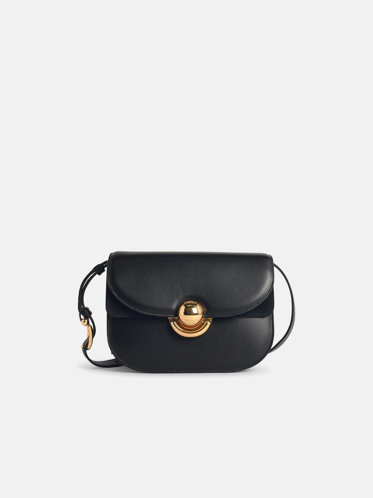 Furla 'sfera' Mini Bag In Black Leather