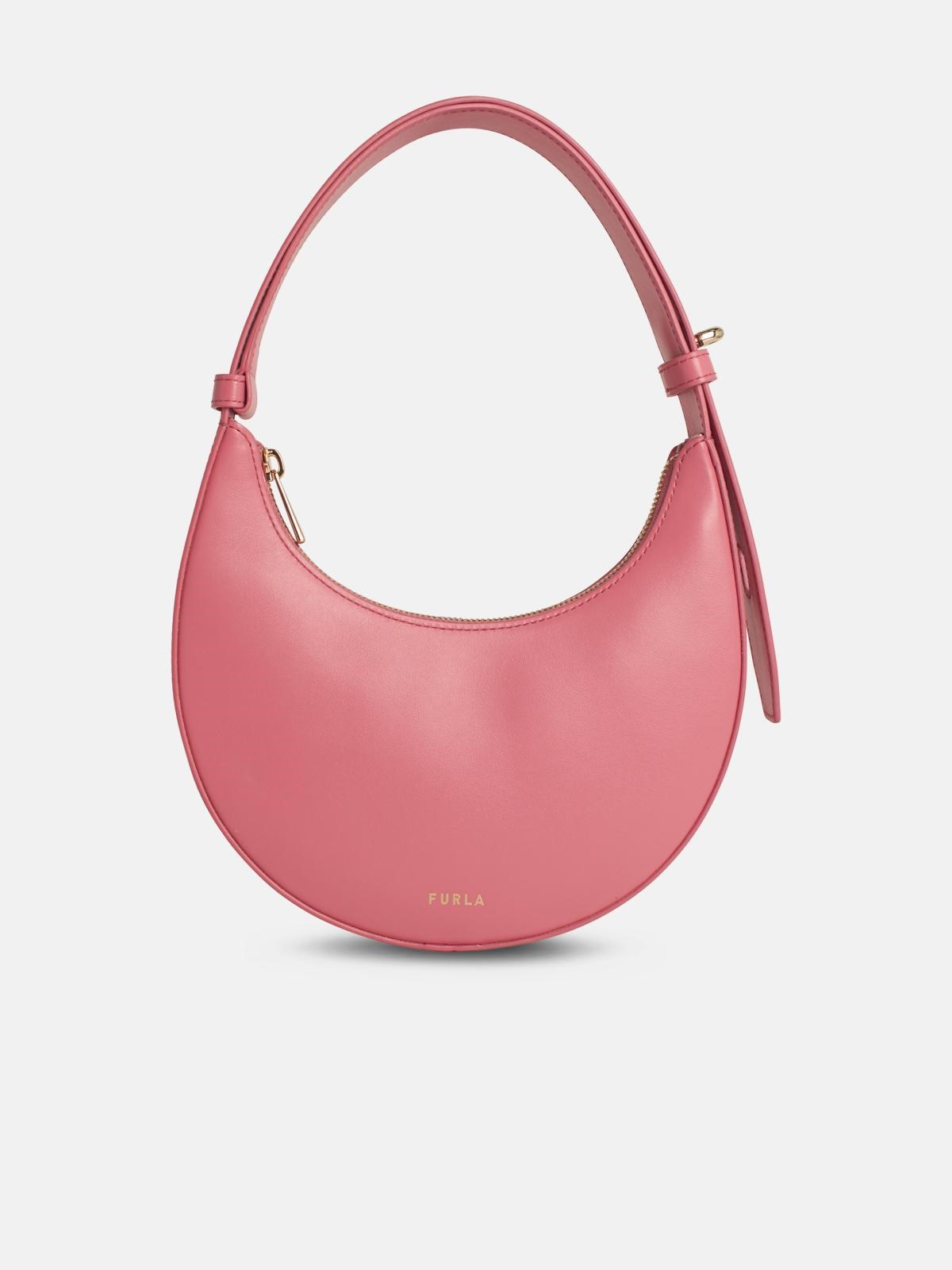 Furla 'delizia' Mini Bag In Pink Leather