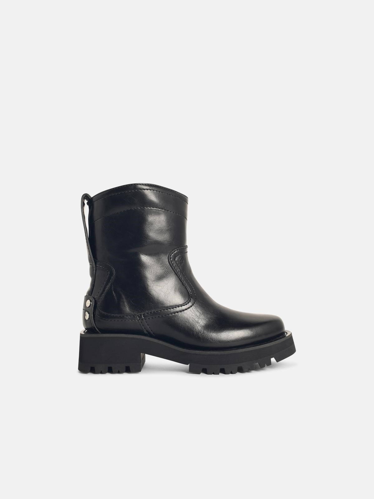 Ganni Black Synthetic Boots In Black
