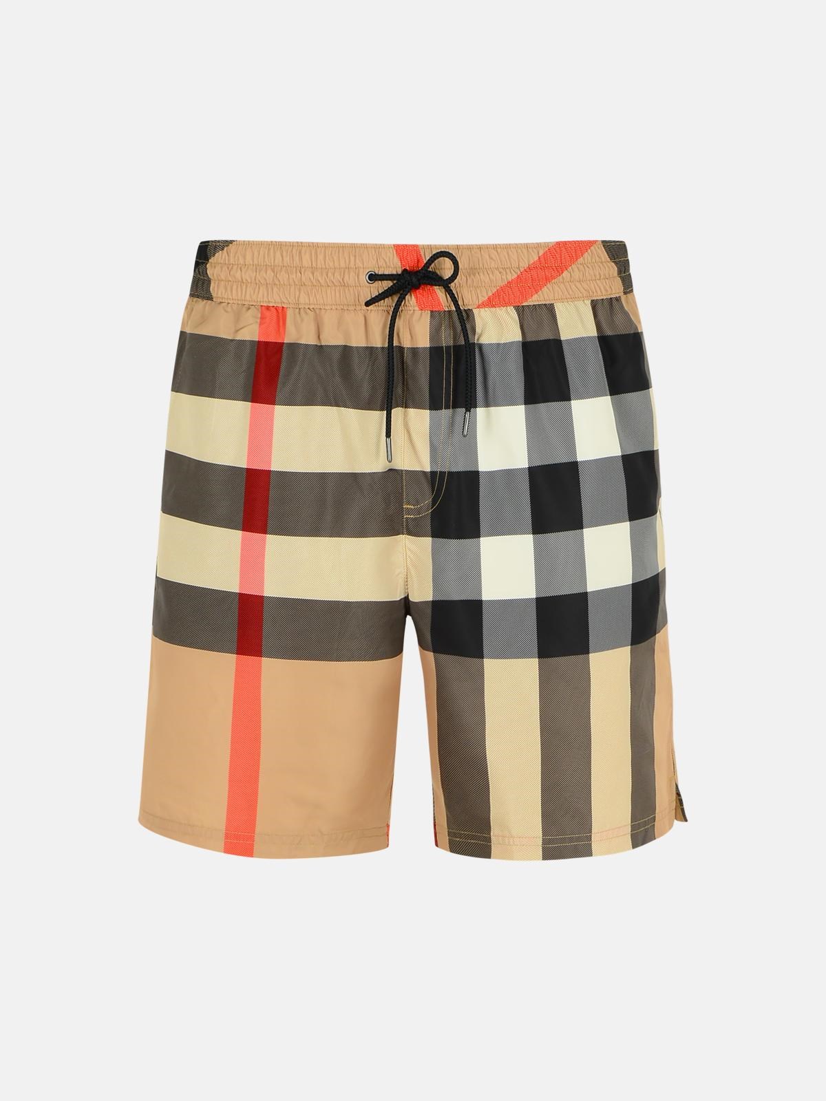 Burberry BURBERRY 'Guildes' Beige Polyester Swimsuit　BURBERRY 'Guildes' ベージュ ポリエステル 水着