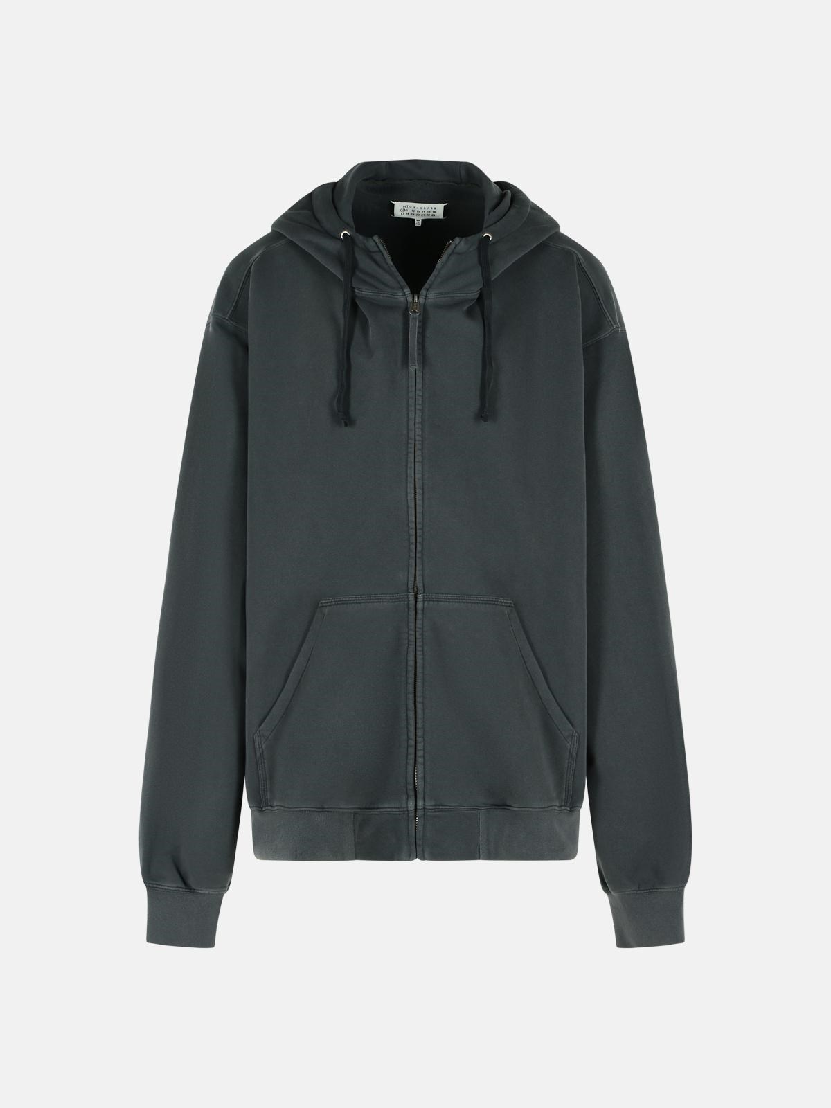 MAISON MARGIELA Gray Cotton Sweatshirt MAISON