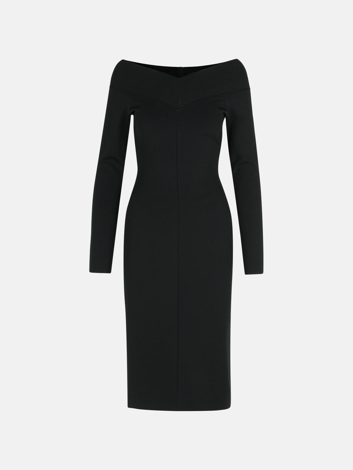 Stella Mccartney Black Viscose Blend Dress