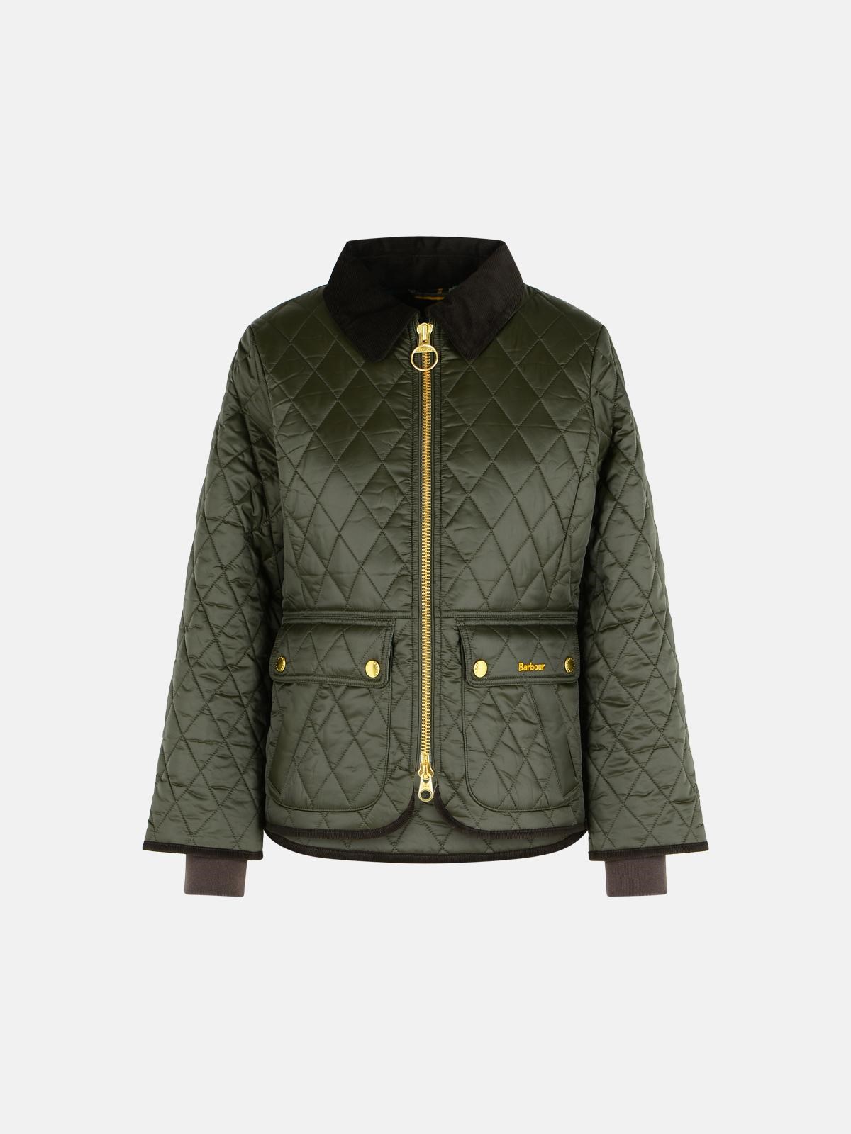 Barbour Green Polyamide Jacket In Green