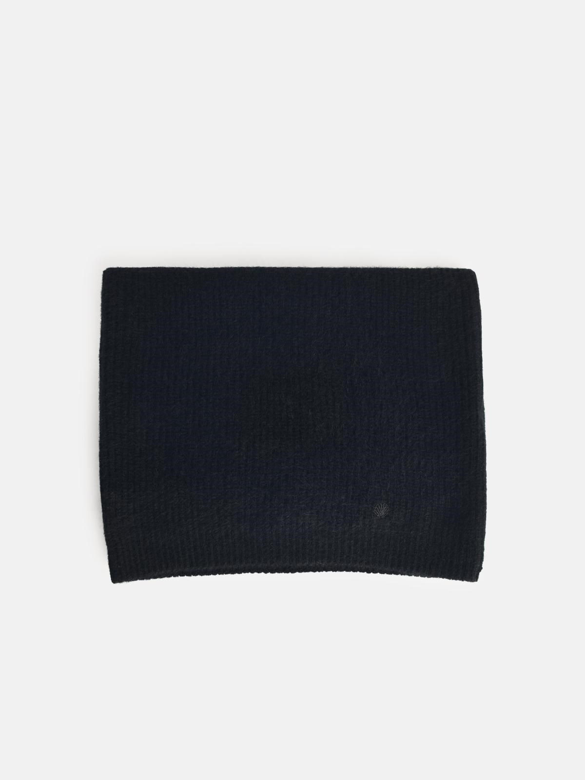 Loulou De Saison 'emry' Black Cashmere Snood Scarf In Black