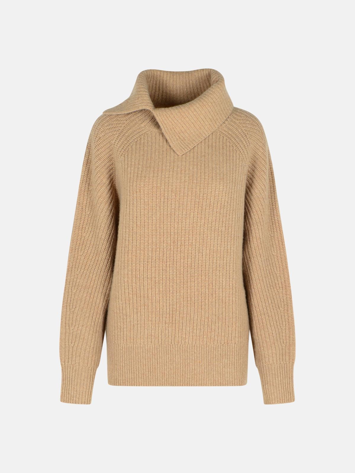 Loulou De Saison 'cecil' Beige Cashmere Sweater In Neutral
