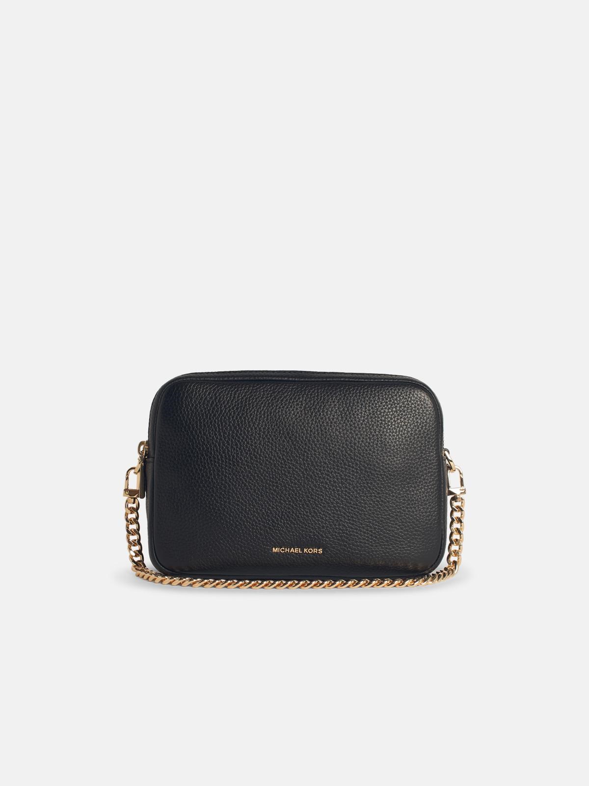 Michael Michael Kors 'briant' Black Leather Bag