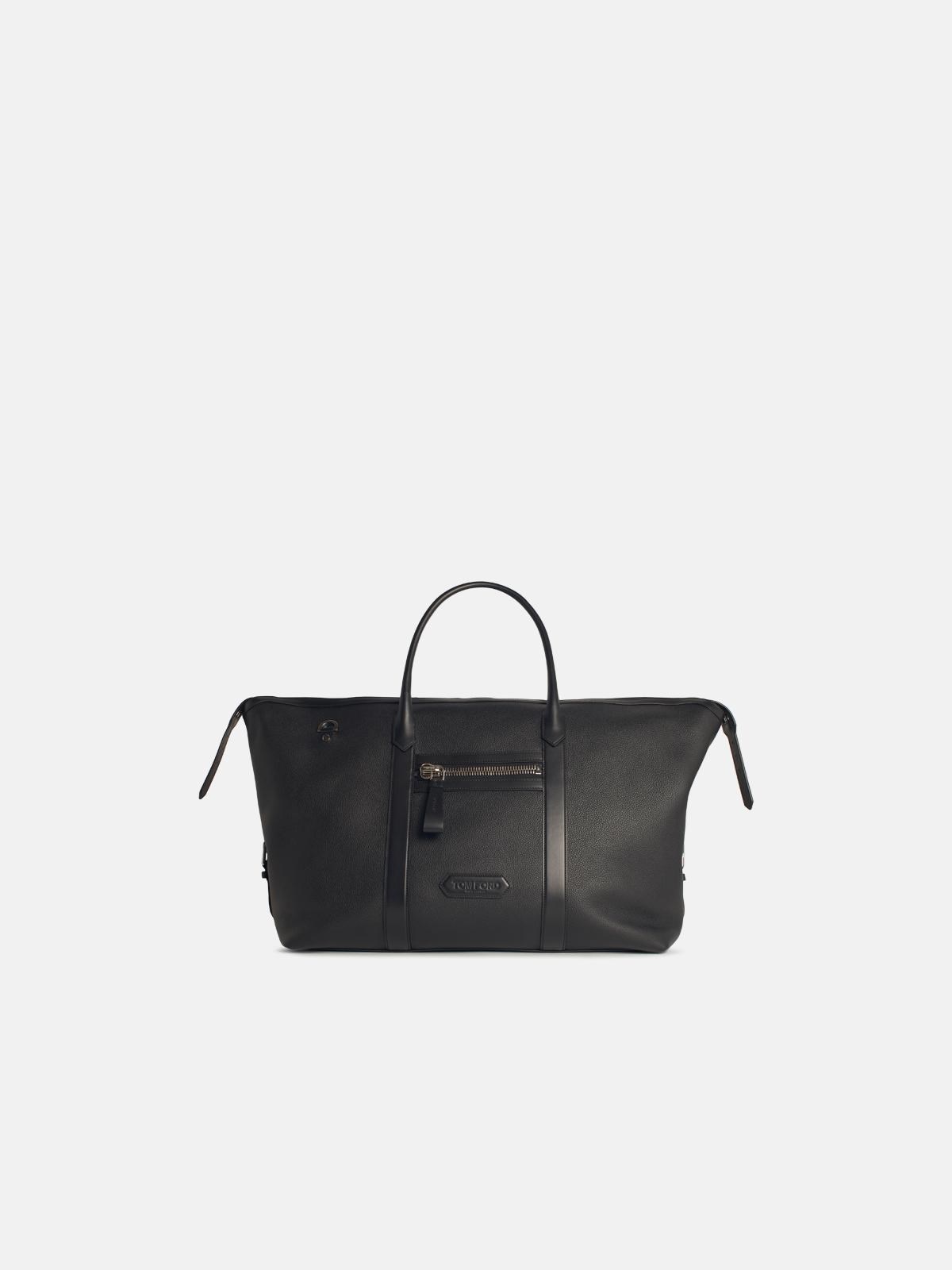 Tom Ford 'travel' Black Leather Bag