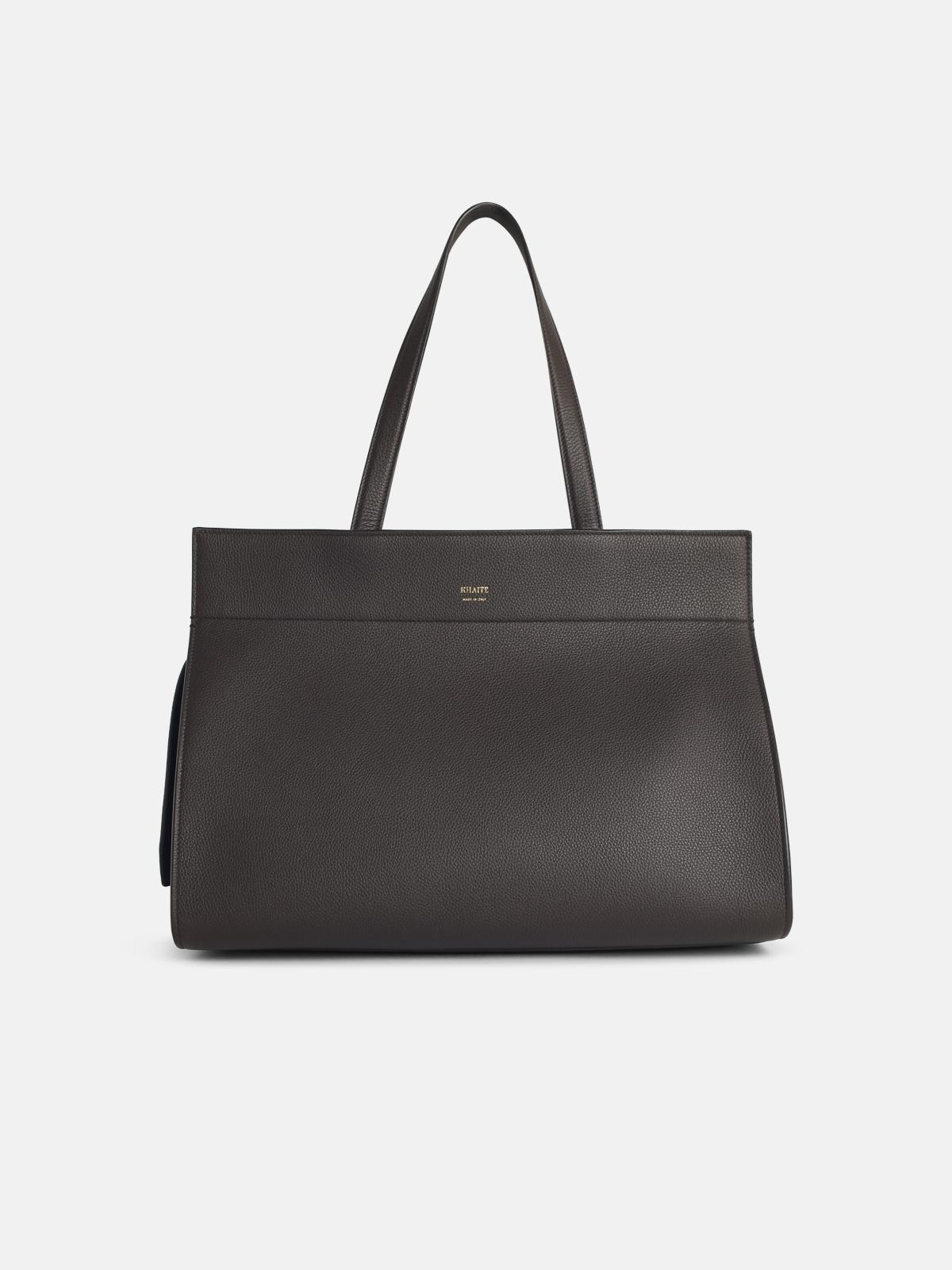 Khaite 'crosby' 'espresso' Leather Bag