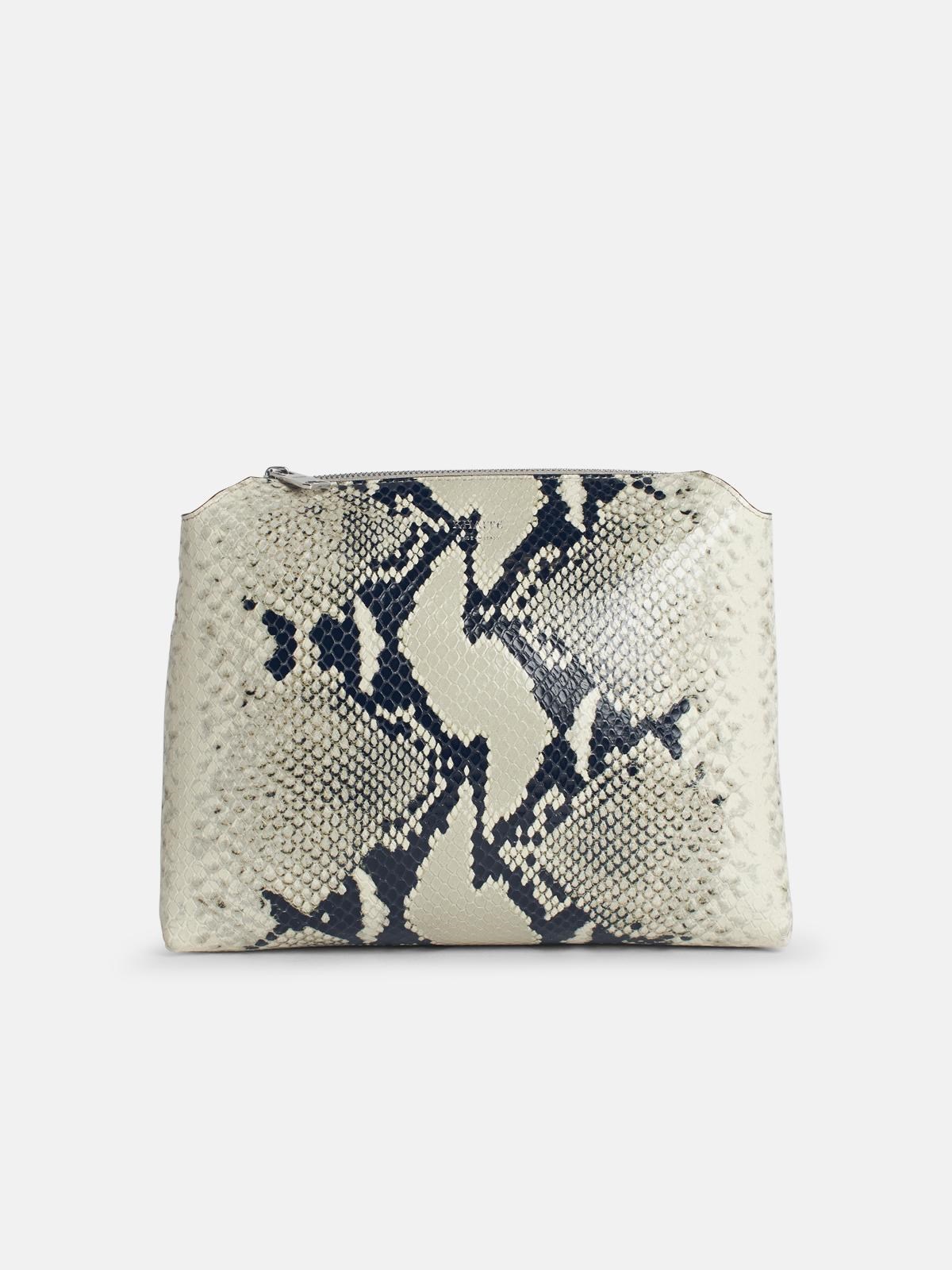 KHAITE 'Lina Crossbody' 'Natural Python' Leather Crossbody Bag