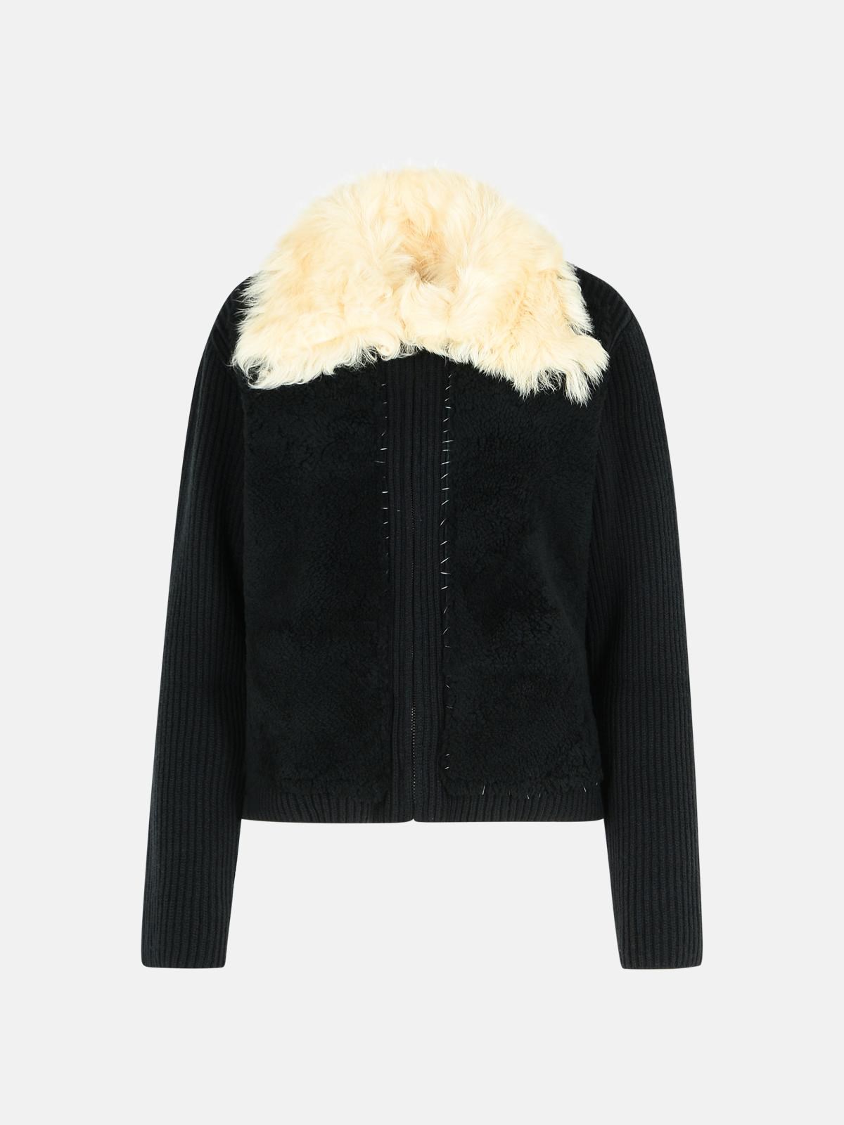 Marni Black Virgin Wool Sweater In Black