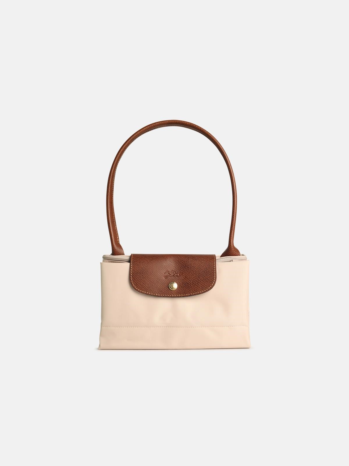 LONGCHAMP 'L Le Pliage Original' Shoulder Bag In Recycled Tela Paper　LONGCHAMP リサイクル Tela ペーパー製「L ル プリアージュ オリジナル」ショルダー バッグ LONGCHAMP