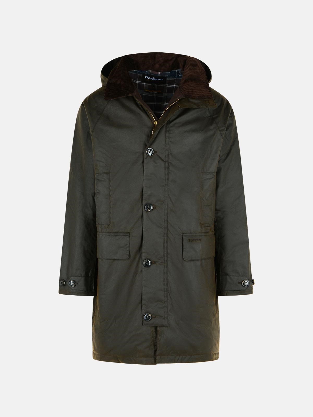 BARBOUR 'Beudale' Brown Waxed Cotton Parka　BARBOUR 'Beudale' ブラウン ワックス コットン パーカー BARBOUR