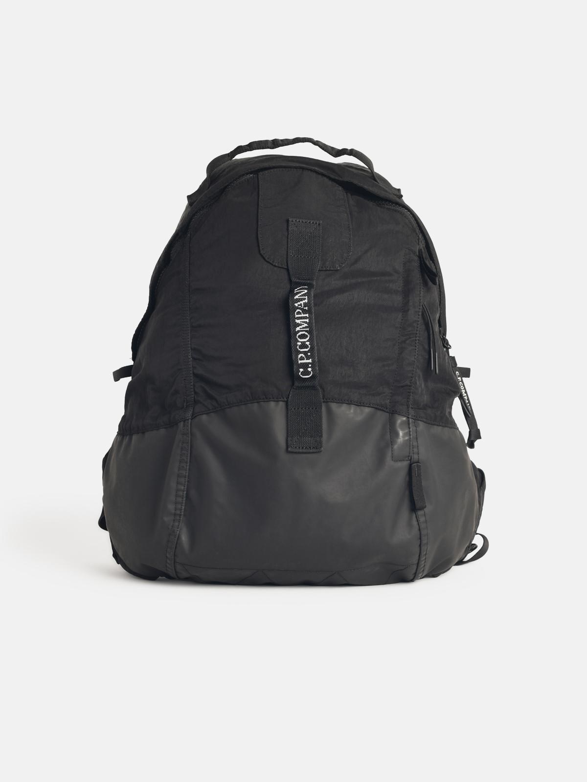 C.p. Company Black Polyamide Backpack