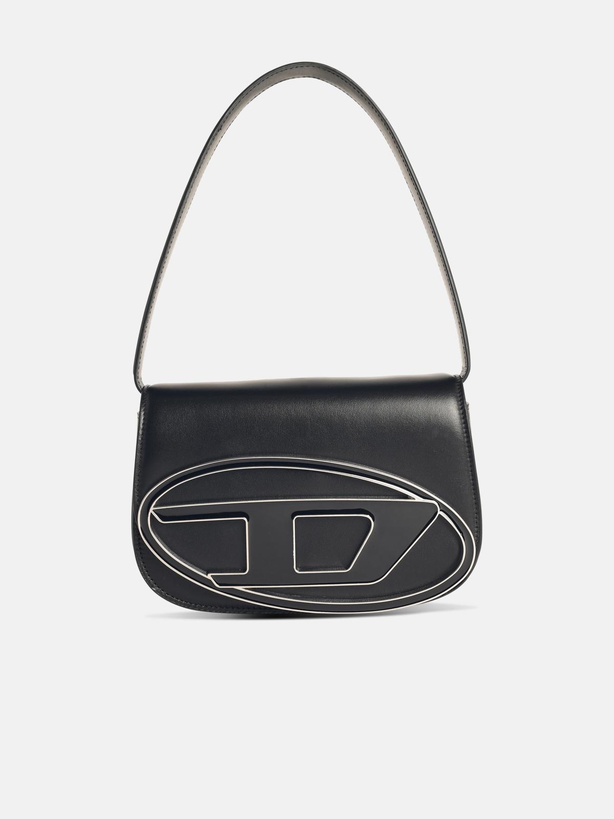 Diesel '1dr' Black Leather Bag