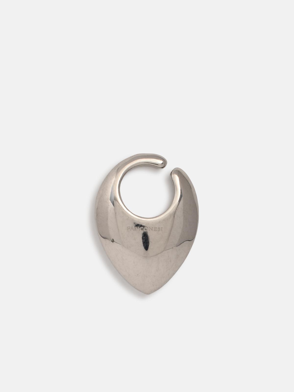 PANCONESI Ear Cuff 'Spada Drop' Silver Color