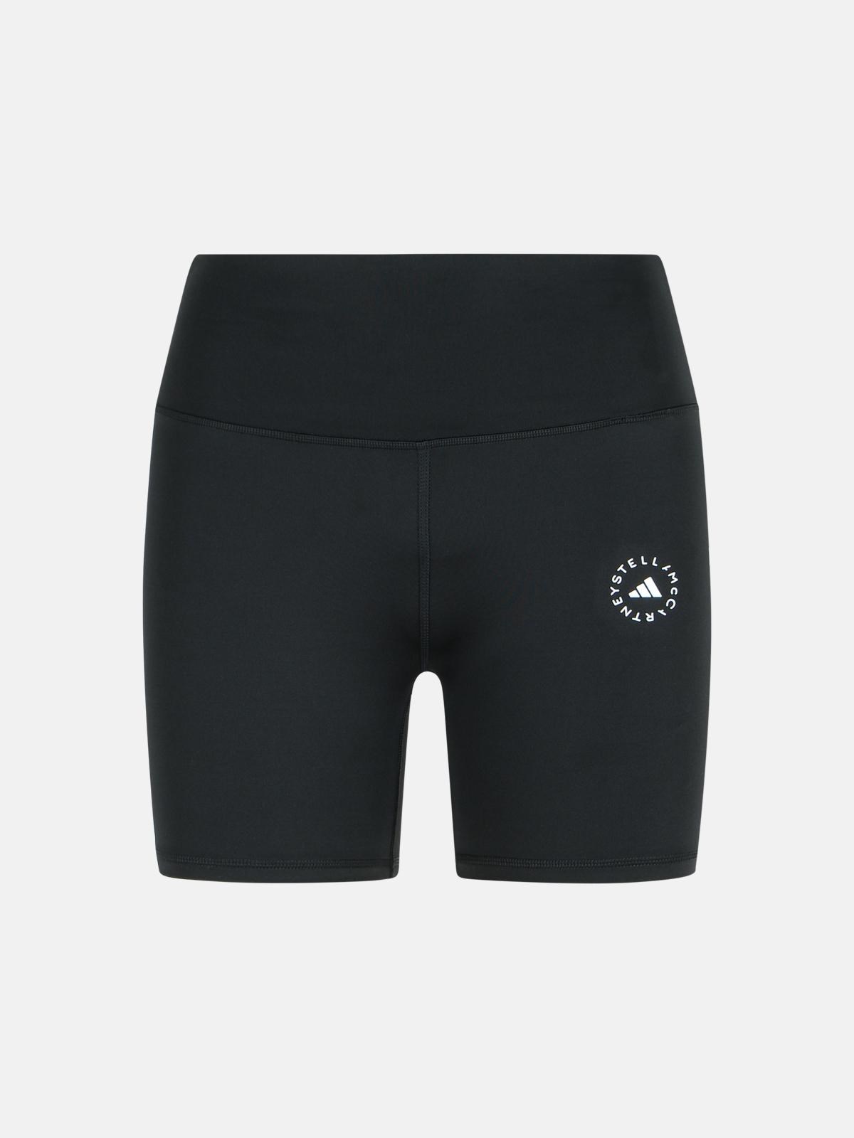 Stella McCartney ADIDAS BY STELLA MCCARTNEY Black Polyester Blend Training Shorts　ADIDAS BY STELLA MCCARTNEY ブラック ポリエステル ブレンド トレーニング ショーツ