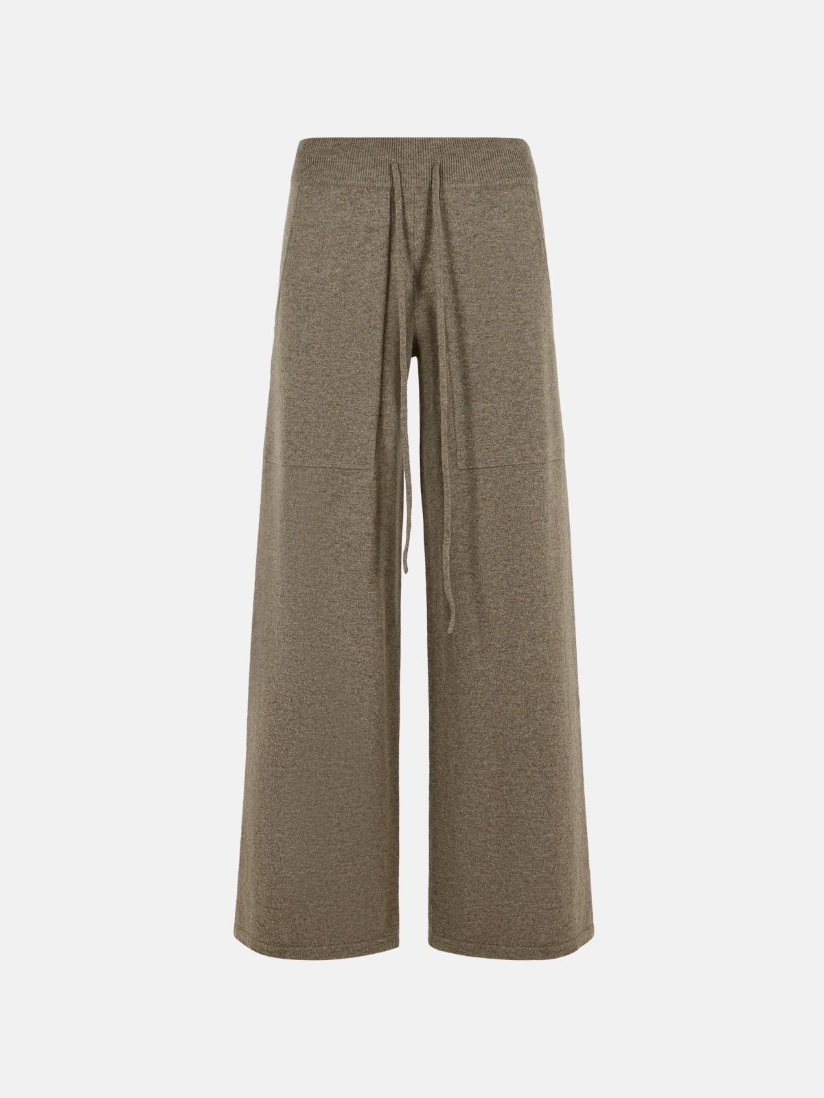 Lisa Yang 'omi' Truffle Cashmere Pants In Brown
