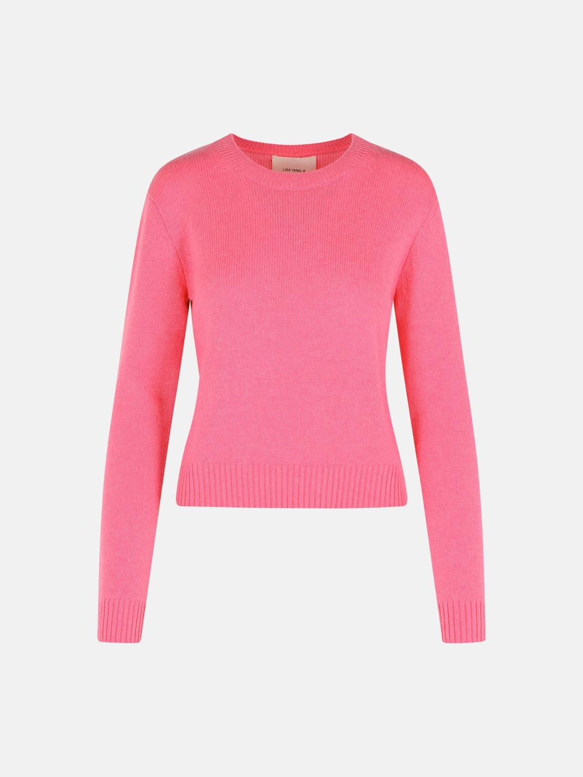 Lisa Yang Sakura Pink 'mable' Cashmere Sweater In Pink