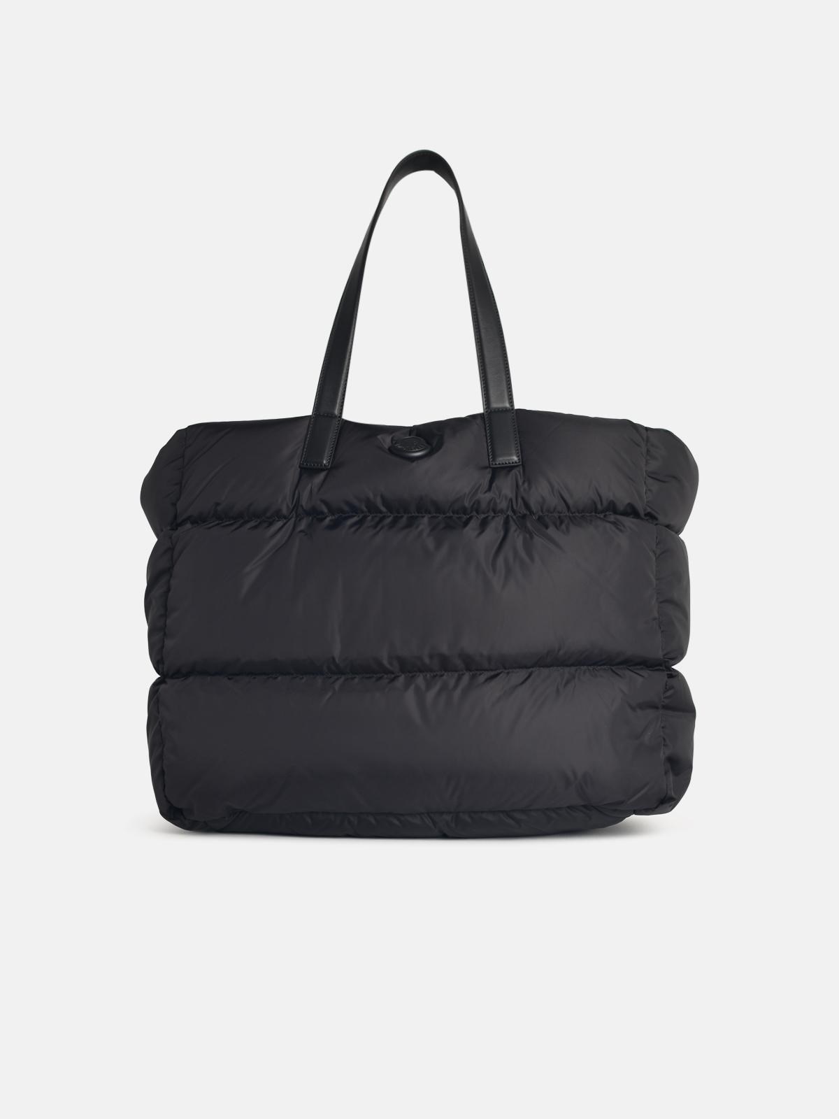 Moncler 'new Caradoc' Black Polyamide Bag In Black