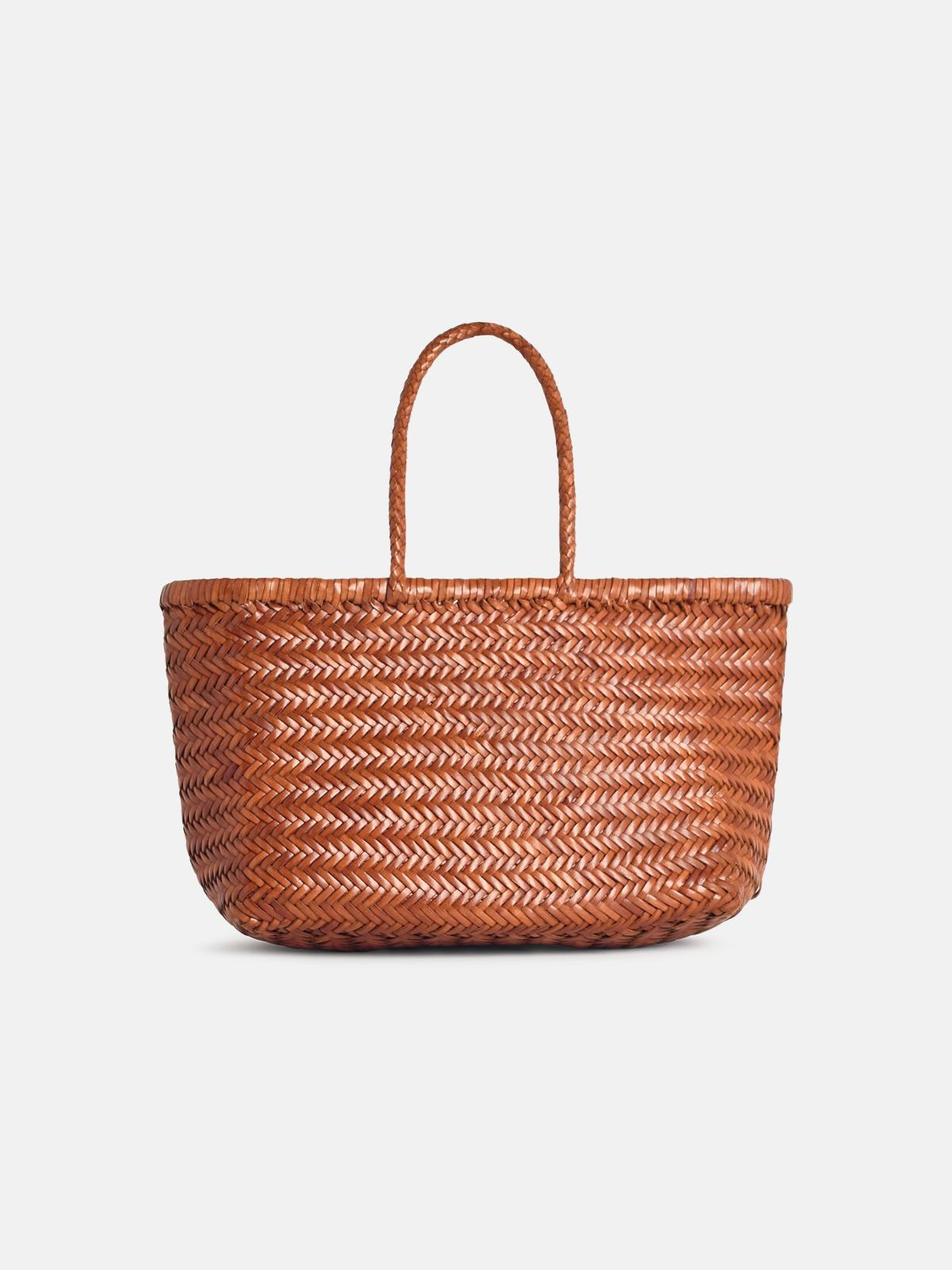 Dragon Diffusion 'bamboo Triple Jump' Big 'tan' Bag In Brown
