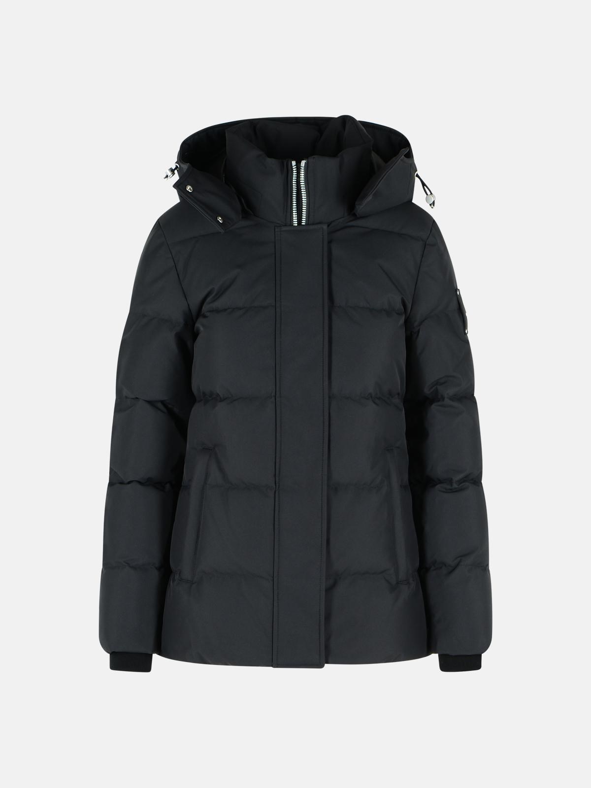 Moose Knuckles 'cloud 3q' Black Nylon Down Jacket