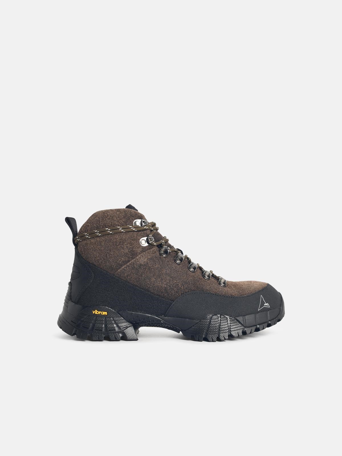 Roa Hiking 'andreas' Mole Leather Boots In Brown