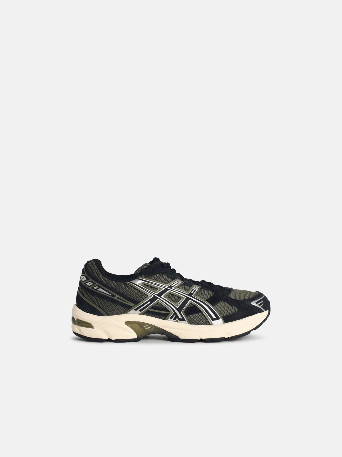 Asics 'gel-1130' Sneakers In Irvine And Black Suede Blend In Black