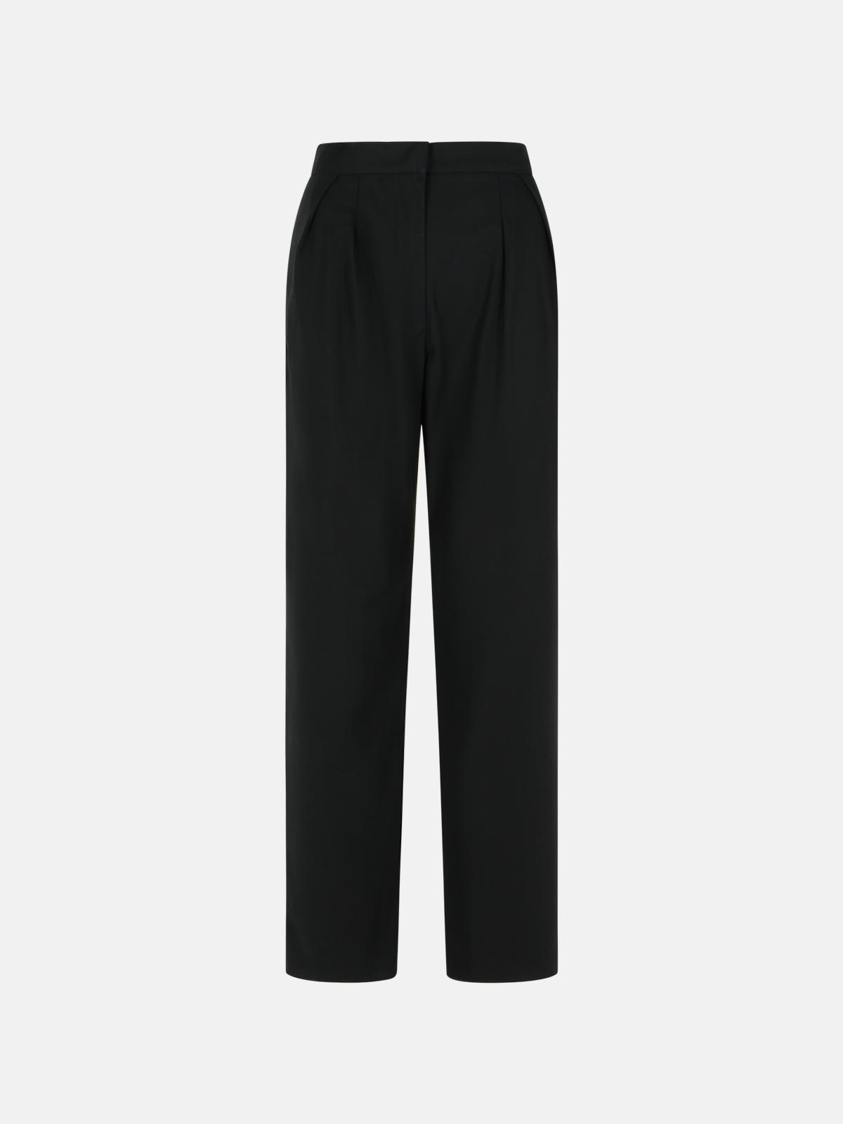 Max Mara Dede Carrot' Black Cotton Pants