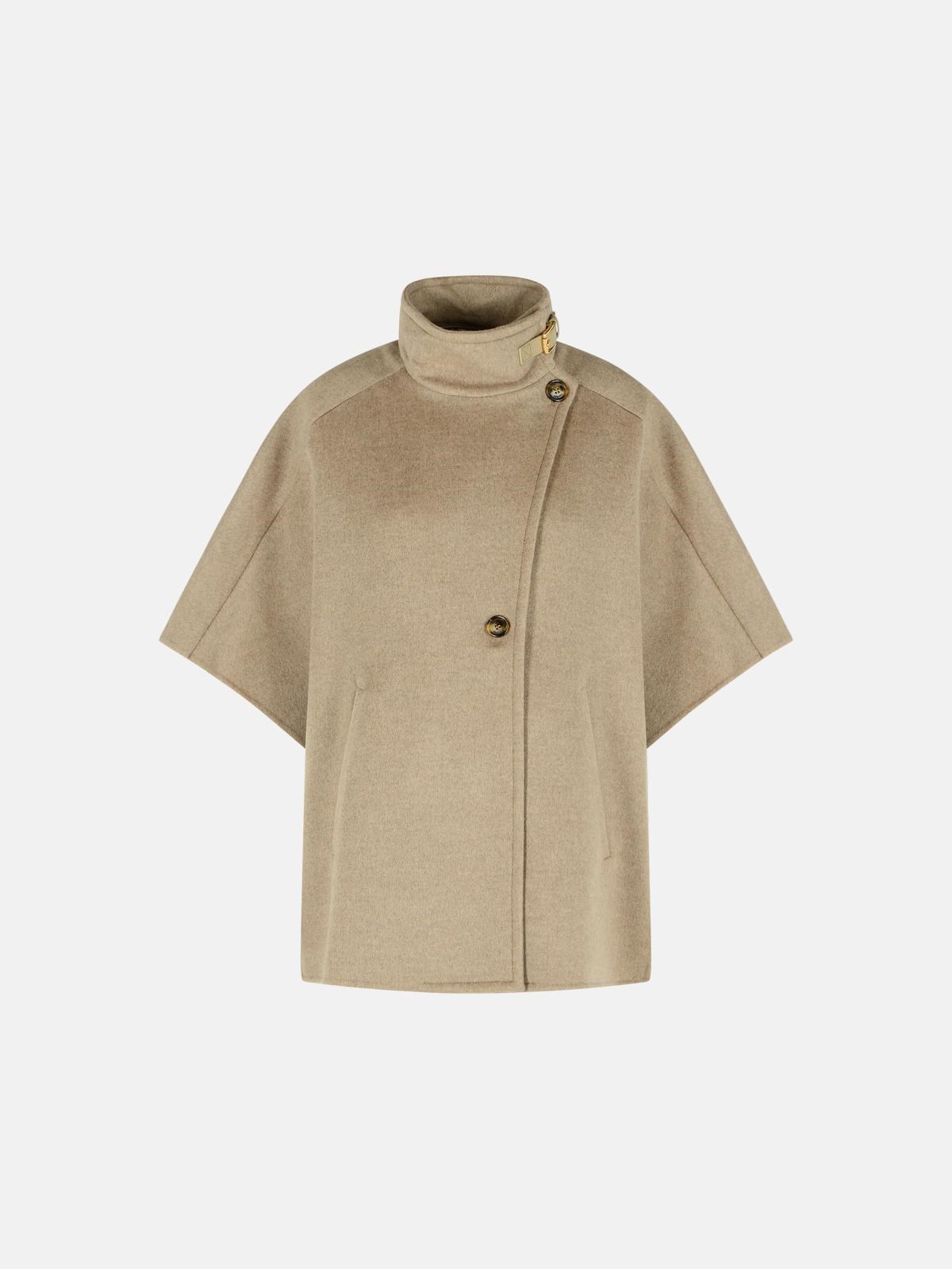 Max Mara 'derrik' Beige Cashmere Cape