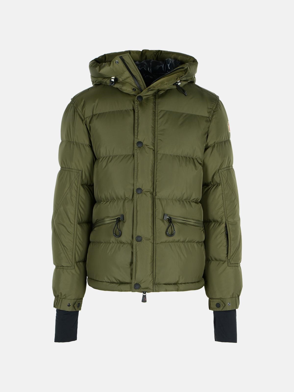 Moncler 'kasanka' Ski Jacket In Green Polyamide In Green