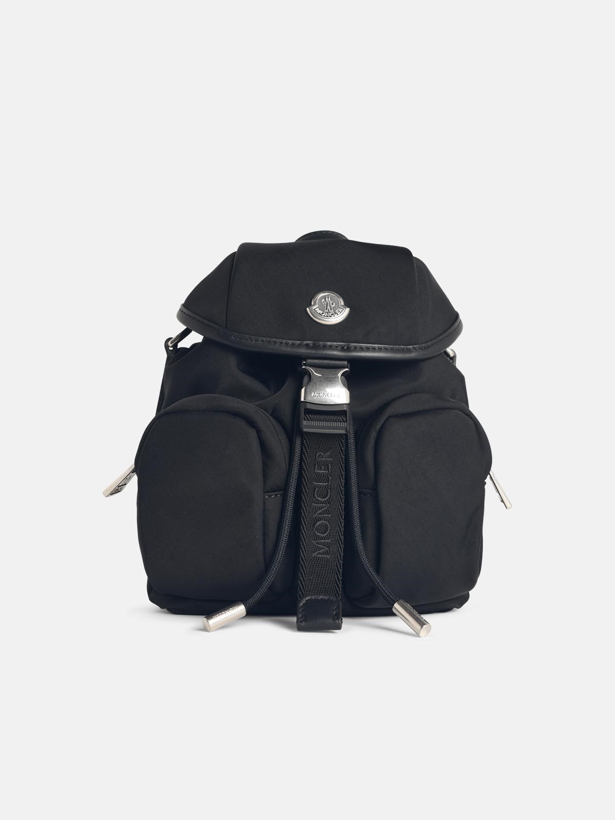 Moncler 'mini Trick' Black Polyester Crossbody Bag In Black