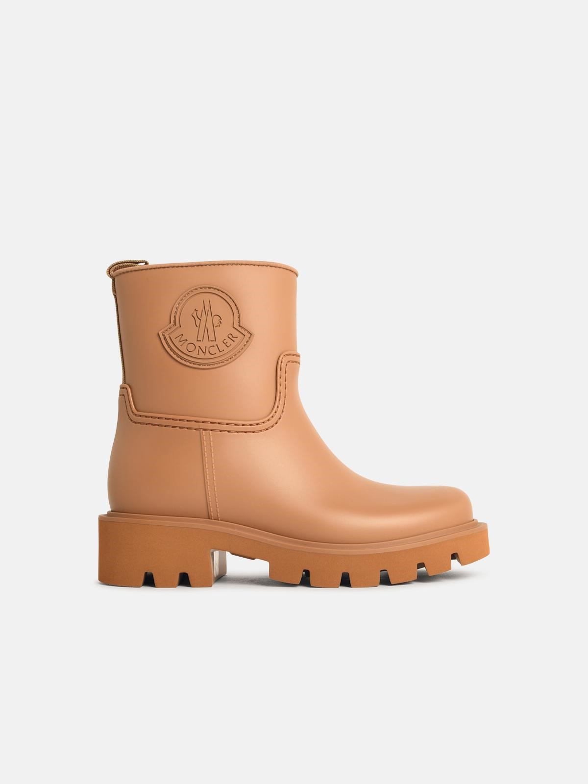 ブーツその他 Moncler Kickstream' Light Brown Pvc Rain Boots Moncler 'kickstream' Light Brown Pvc Rain Boots | ModeSens