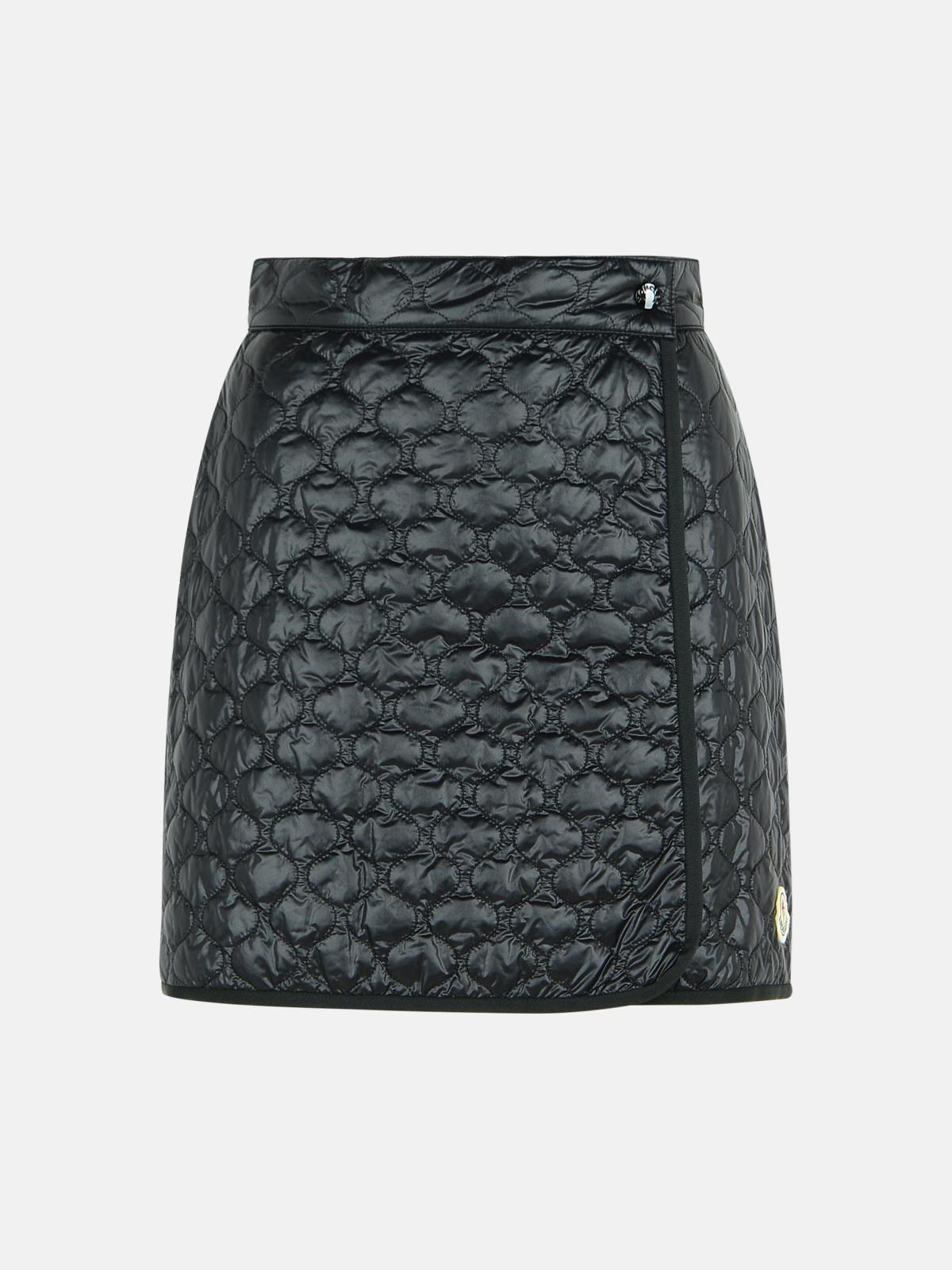 MONCLER MONCLER Black Polyamide Skirt　MONCLER ブラック ポリアミド スカート