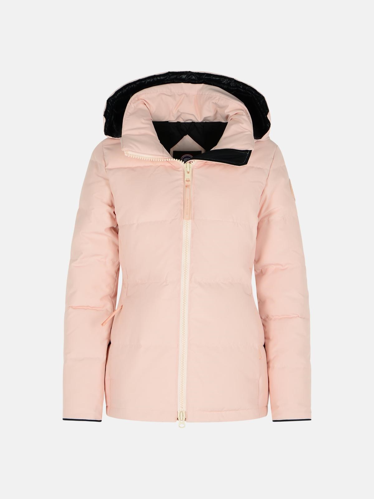Canada Goose Pink Polyester And Cotton Jacket In Pink