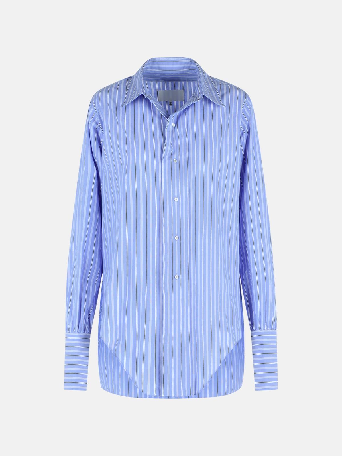 MAISON MARGIELA Light Blue Cotton Shirt　MAISON MARGIELA ライトブルー コットン シャツ MAISON