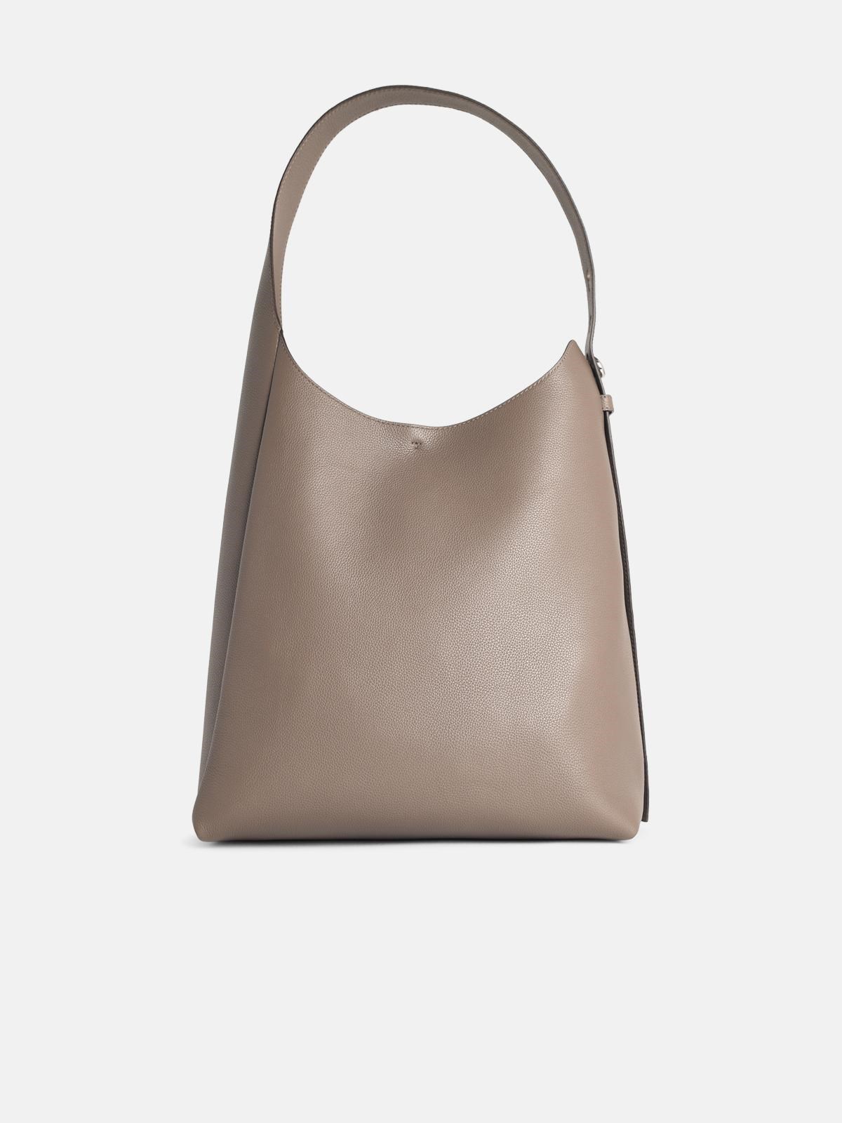 Tory Burch Hobo Bag In Mole Leather In Green