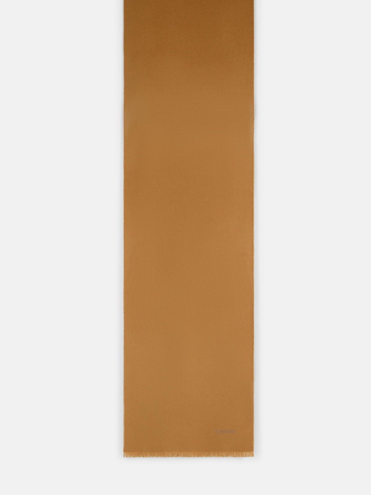 TOM FORD TOM FORD Brown Cashmere Scarf　TOM FORD ブラウン カシミア スカーフ